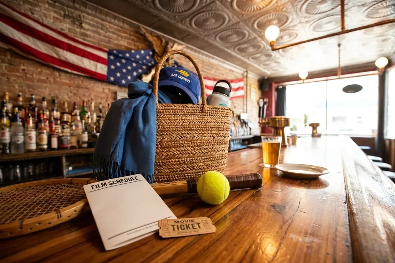 Bright New York local-life cover for Wicker Movie Fans: Indie Film Theaters Near US Open Queens.