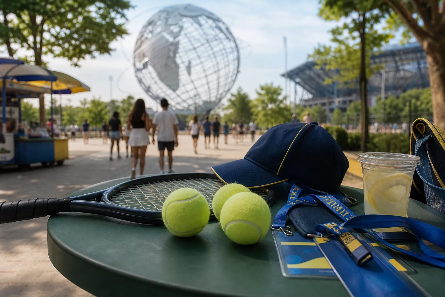 A bright Queens local-life scene connected to Blue Jays vs Cubs Pub Screens Near US Open 2026.