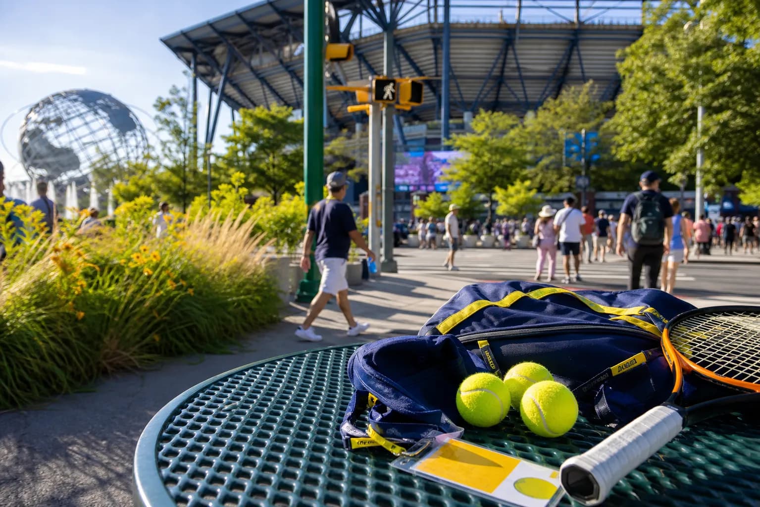 A bright Queens local-life scene connected to Inter Miami vs San Luis Soccer Bars Near US Open 2026.