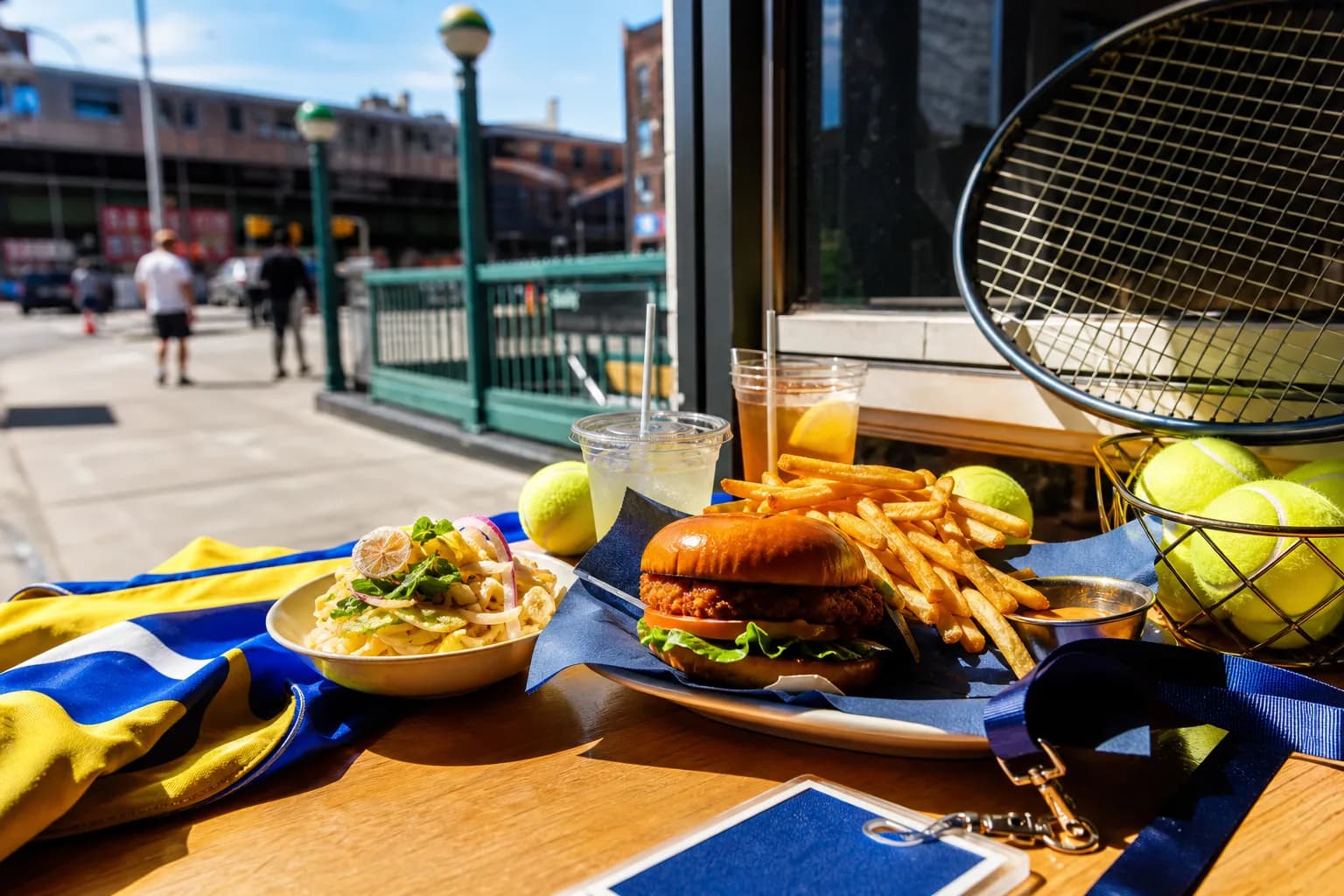 A second distinct New York planning scene connected to Inter Miami vs San Luis Soccer Bars Near US Open 2026.