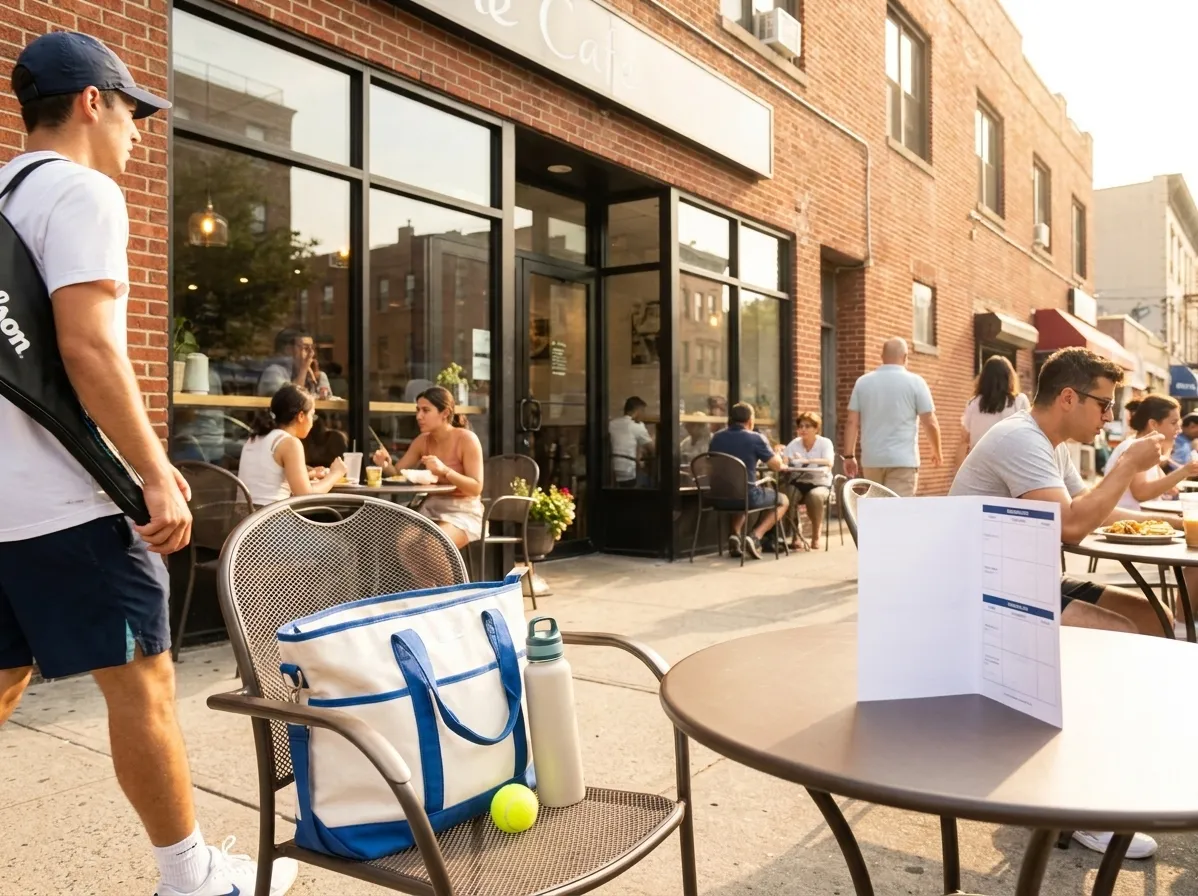A bright Queens local-life scene connected to 72 Hours of Flushing Snacks Around US Open Tickets.