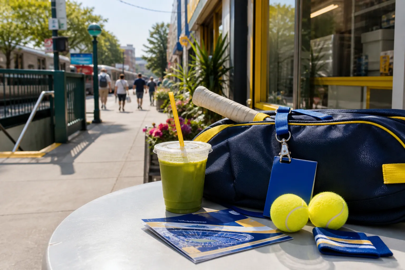 A second distinct New York planning scene connected to Lions Gate Portal Wellness Walks Around US Open 2026.