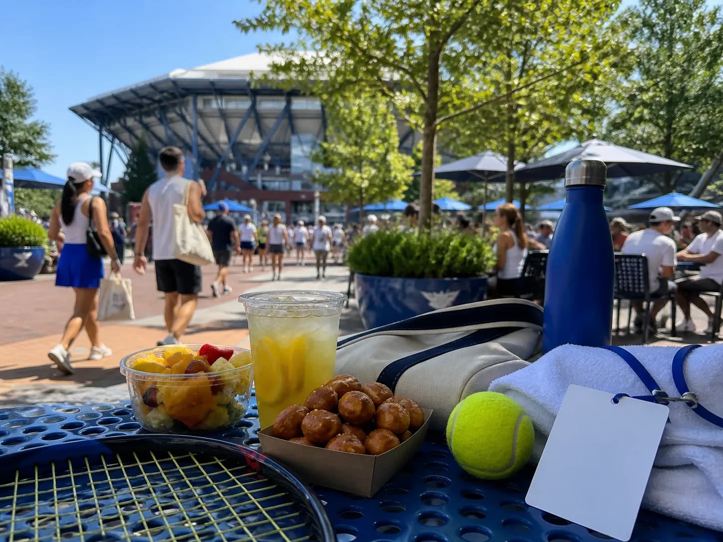 Bright realistic US Open 2026 local-life cover for Montreal Weather Stops During US Open 2026 Airport Backup Fan Week.