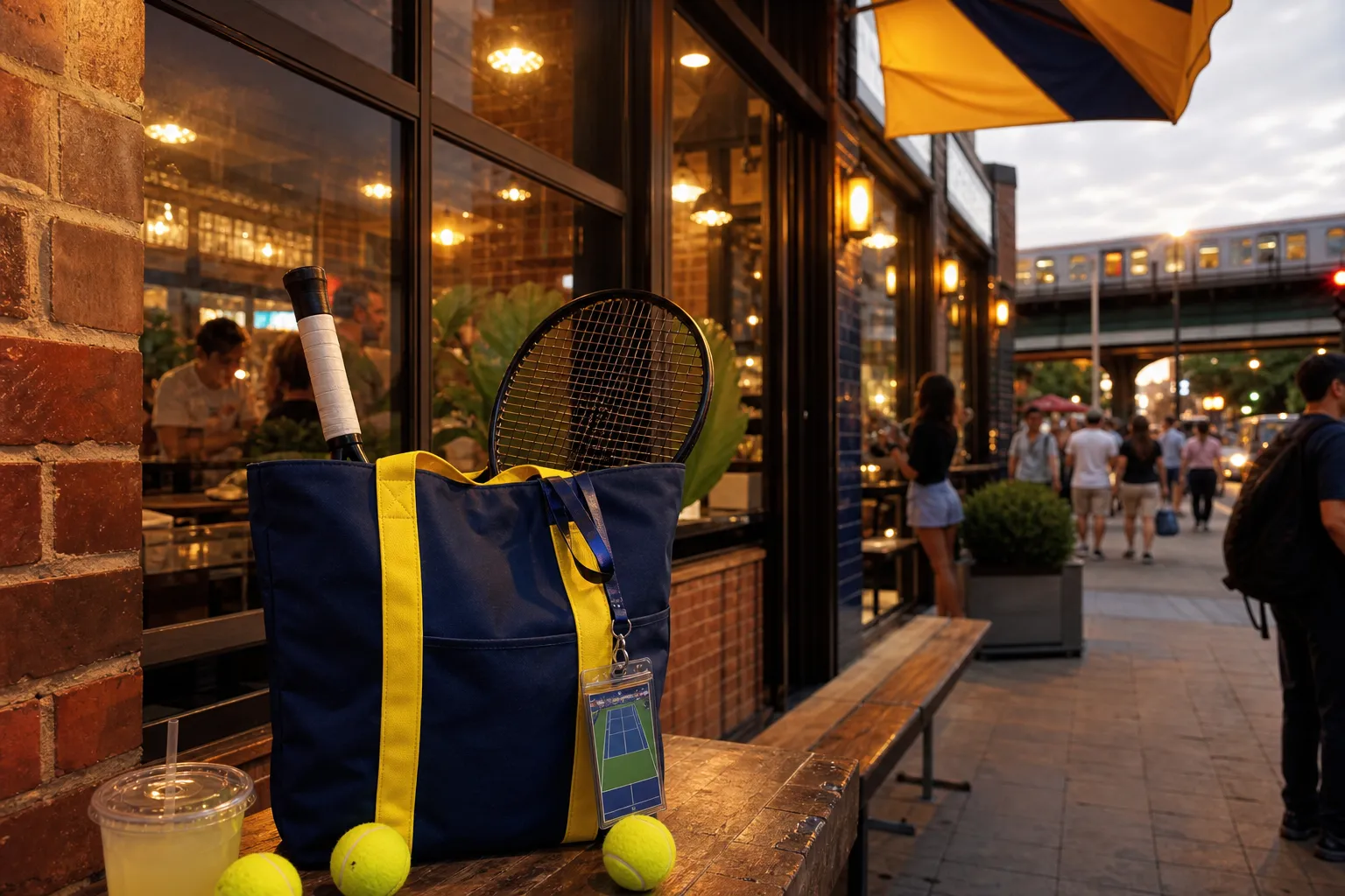 A bright New York local-life cover for New York State Police Crowd Safety Notes For US Open 2026, with US Open 2026 tennis details.