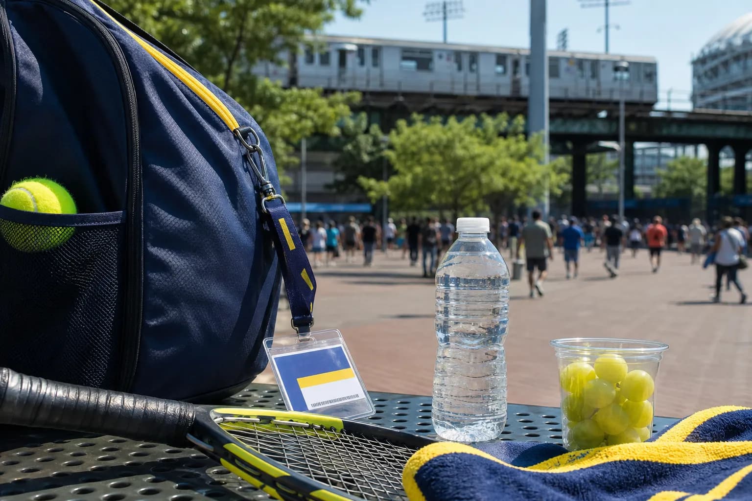 A bright Queens local-life scene connected to New York State Police Crowd Safety Notes For US Open 2026.
