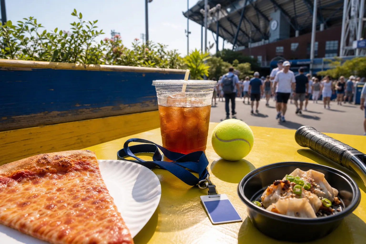 A bright New York local-life cover for Justice Smith Movie Night Options Around US Open 2026, with US Open 2026 tennis details.