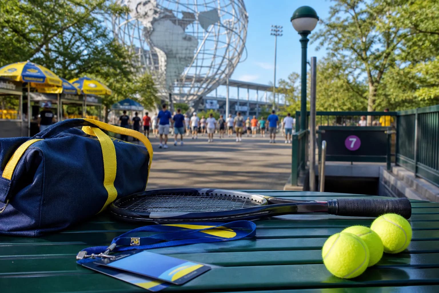 A bright Queens local-life scene connected to Justice Smith Movie Night Options Around US Open 2026.