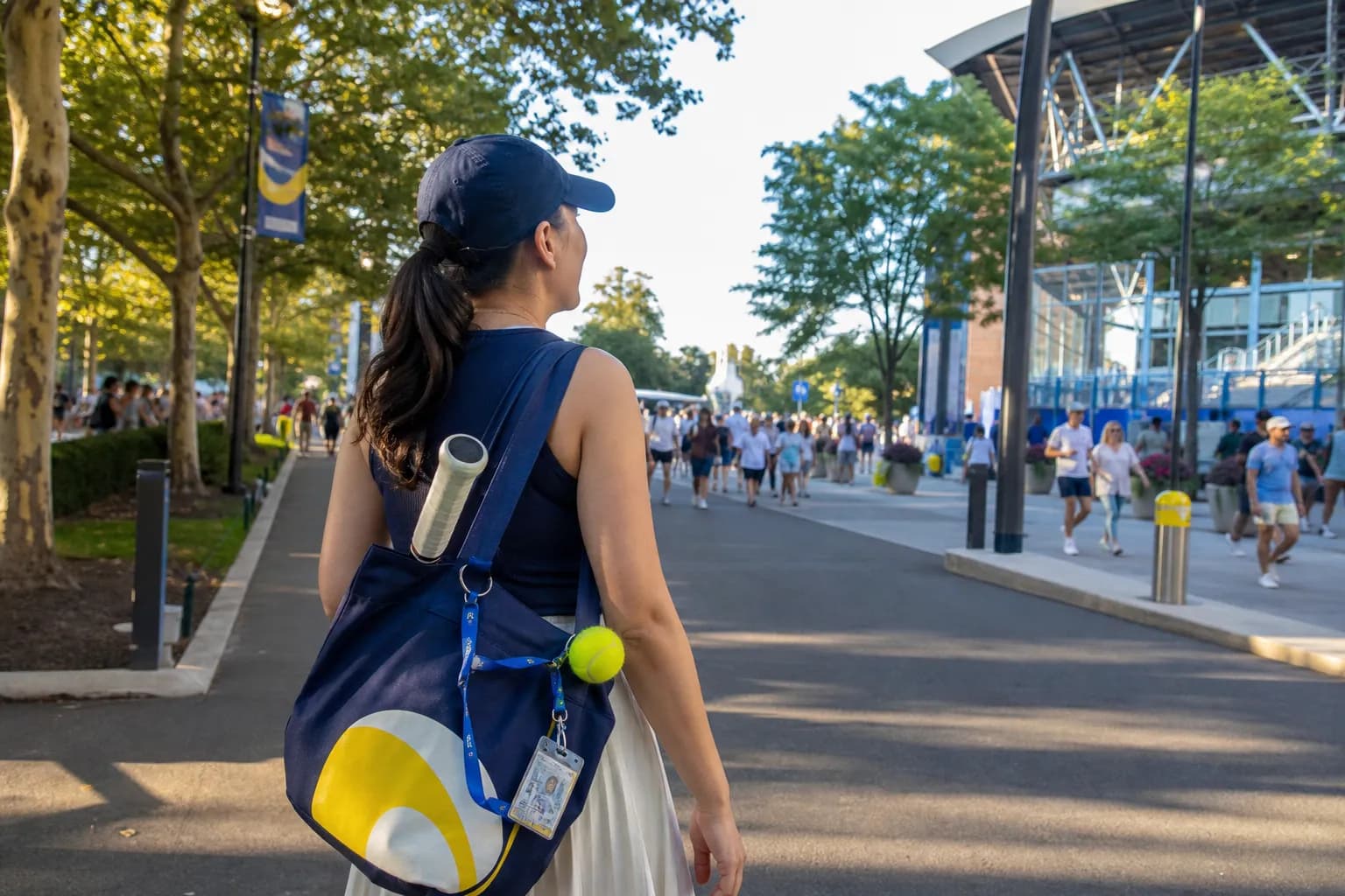 A bright New York local-life cover for Dream Mystics Coffee Screens Around US Open 2026, with US Open 2026 tennis details.