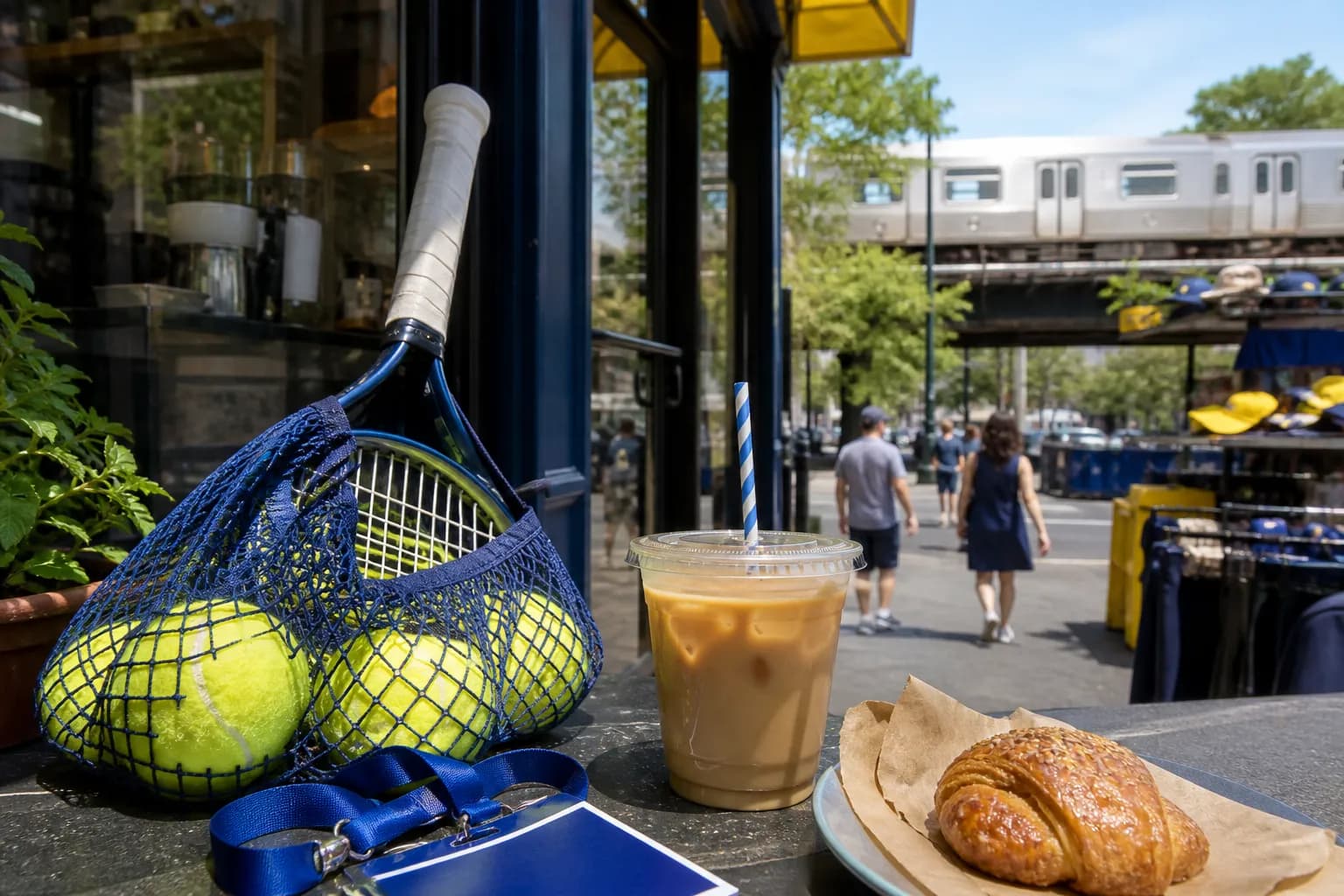 A second distinct New York planning scene connected to Dream Mystics Coffee Screens Around US Open 2026.
