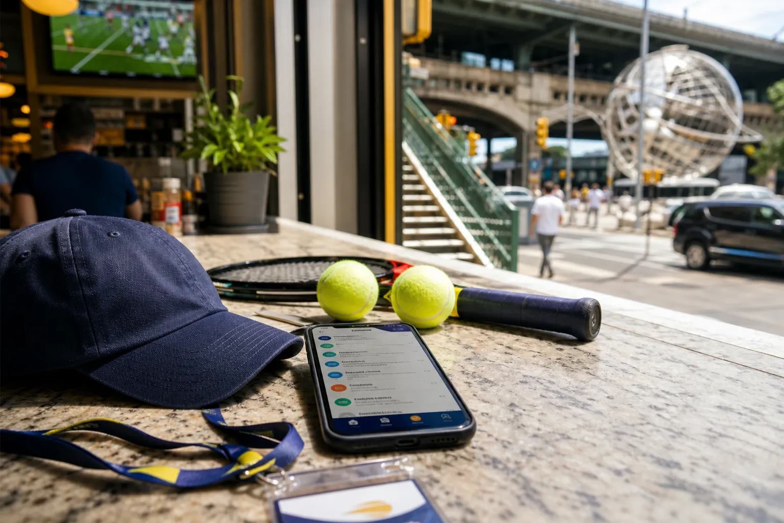 A bright New York local-life cover for Cleveland Browns Football Bars After US Open 2026, with US Open 2026 tennis details.