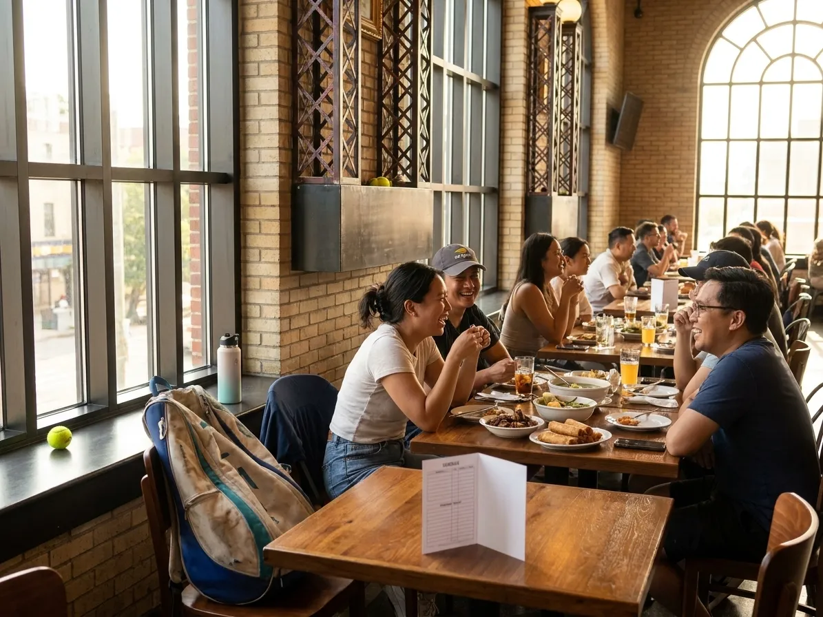 A bright Queens local-life scene connected to Alex Eala Fans: Filipino Restaurants in Queens During 2026 Open.