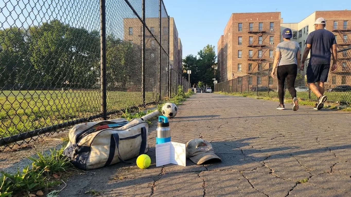 A bright Queens local-life scene connected to Bronny James Pressure Lessons for US Open Junior Fans.