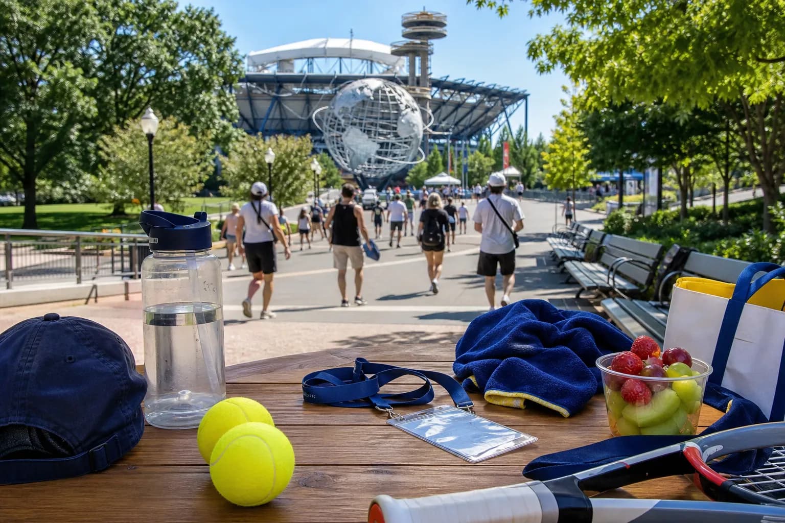 A bright Queens local-life scene connected to Savannah Bananas Family Fun Ideas Around US Open 2026.