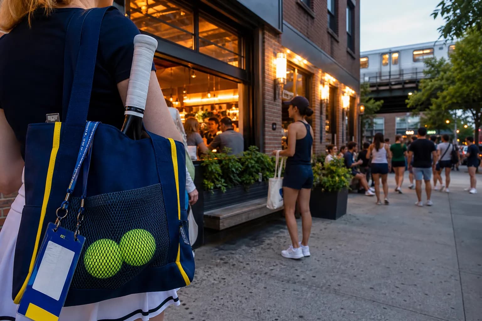 A bright New York local-life cover for Freddy Fazbear Pizza Mall Detours Before US Open 2026, with US Open 2026 tennis details.