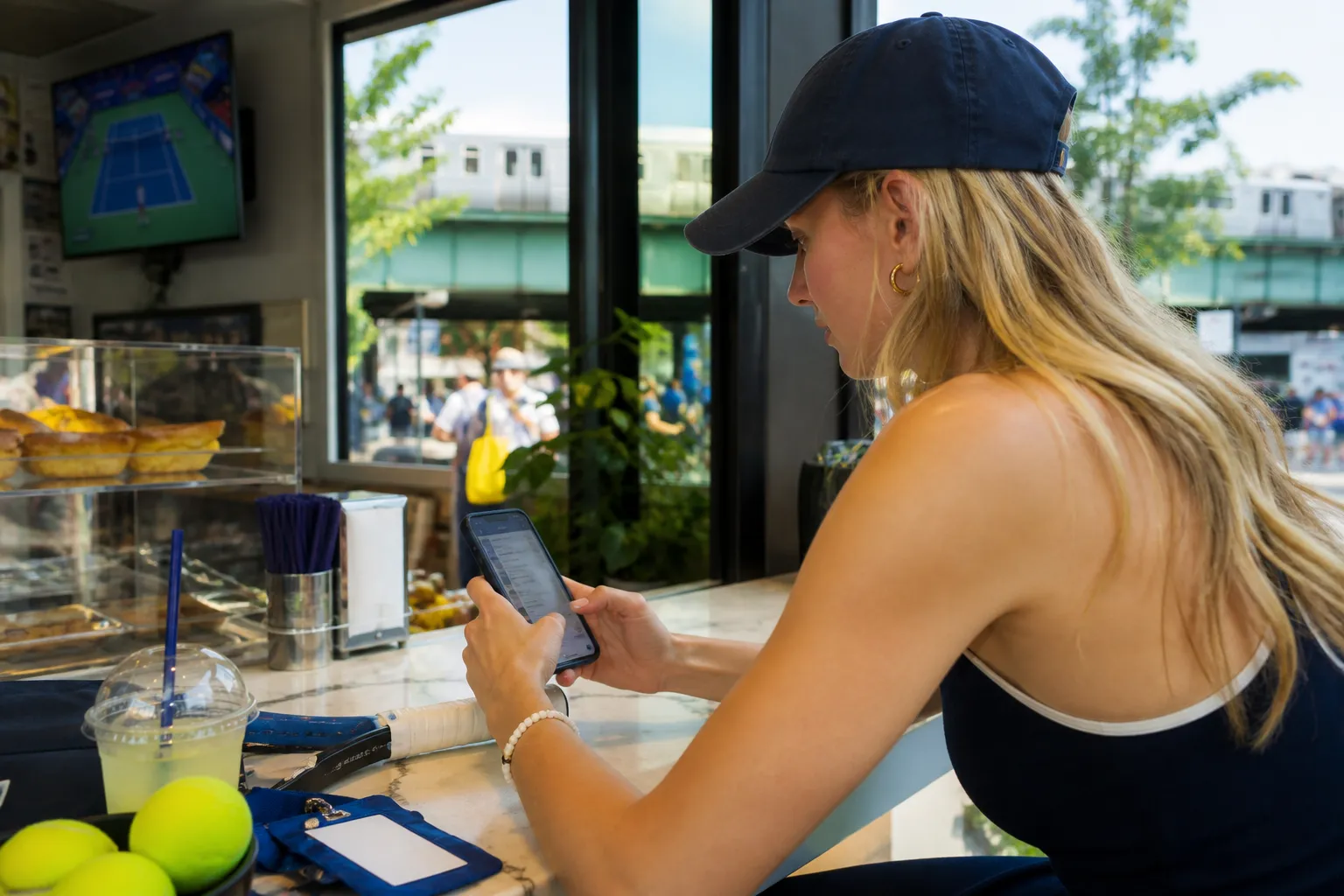 A bright New York local-life cover for Cameron Brink WNBA Style Stops Around US Open 2026, with US Open 2026 tennis details.