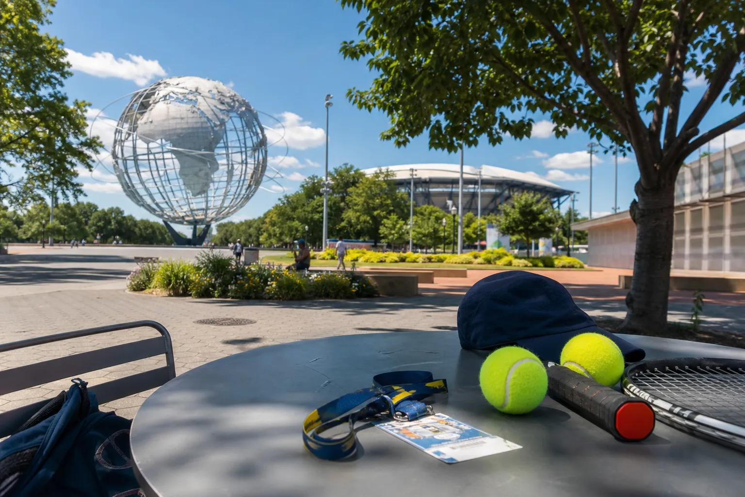 A bright New York local-life cover for Mercury vs Sun Rooftop Watch Spots Near US Open 2026, with US Open 2026 tennis details.