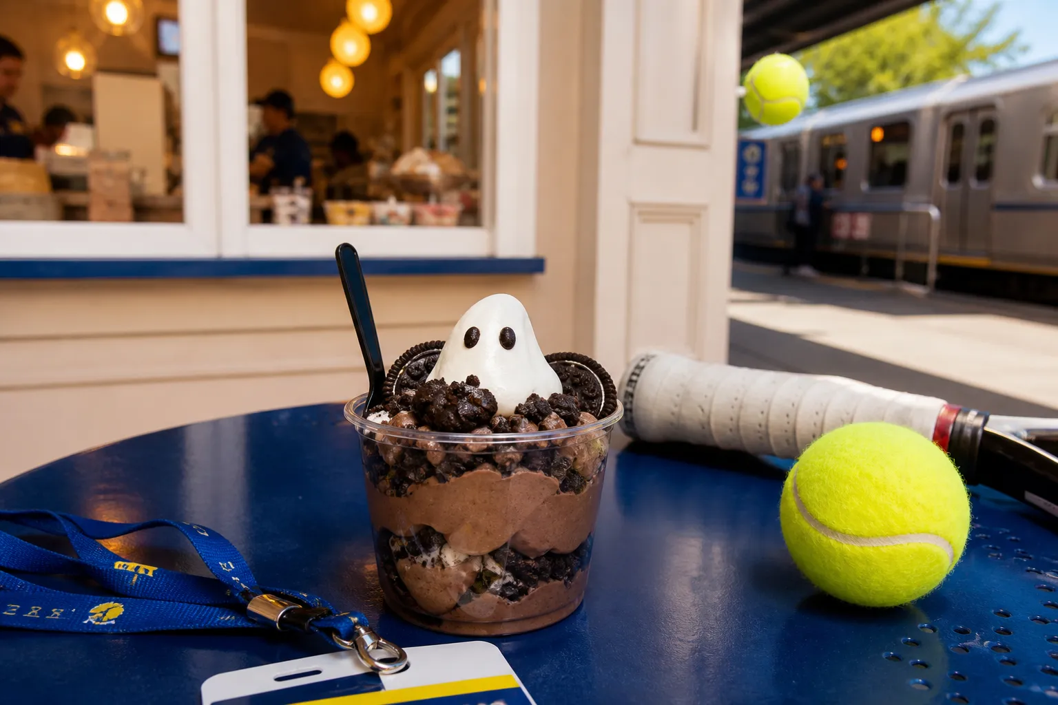 A second distinct New York planning scene connected to Oreo Chocolate Crème Ghosts Dessert Stops Near US Open 2026.