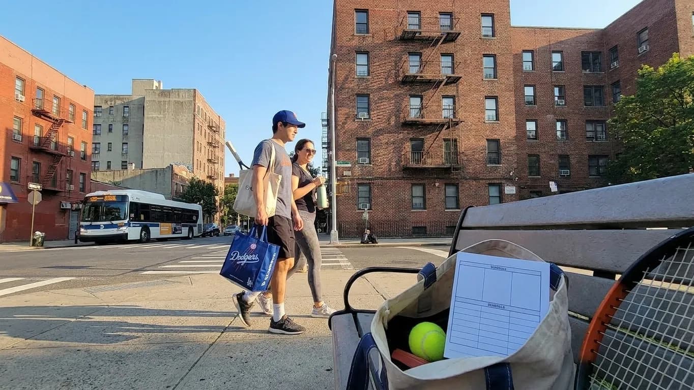 A bright Queens local-life scene connected to Dodgers vs Mets Citi Field Pairings With US Open.