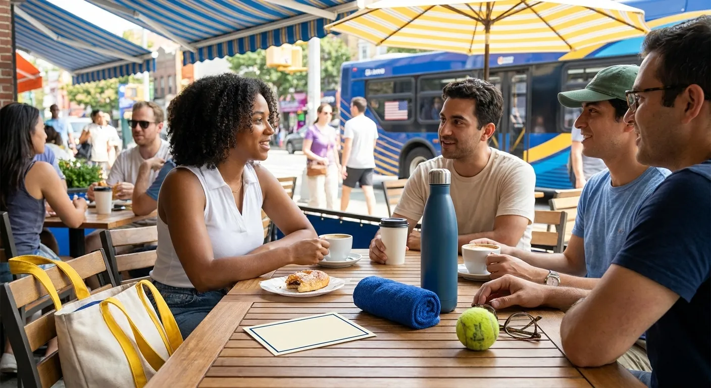 Bright Queens local-life detail for Zohran Mamdani Property Tax Talks During US Open 2026.