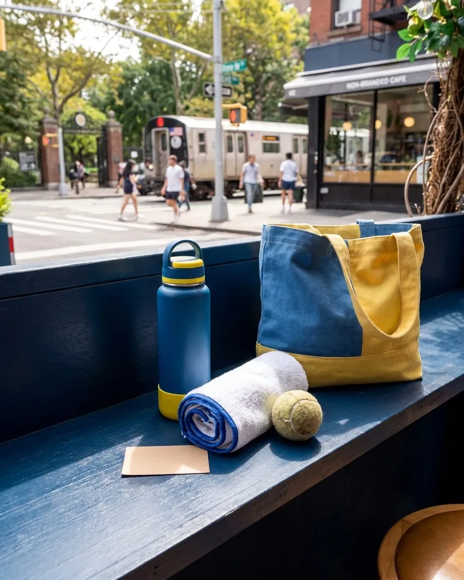 Bright Queens local-life detail for Summer Streets Detour Map For US Open 2026 Weekends.