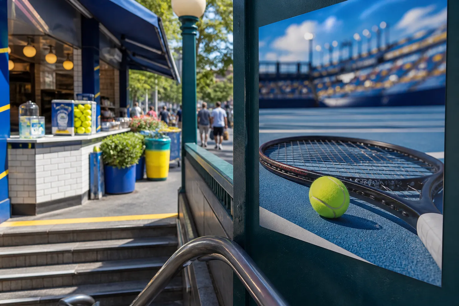 A second distinct New York planning scene connected to NASCAR Race Today Sports Bar Screens Near US Open 2026.