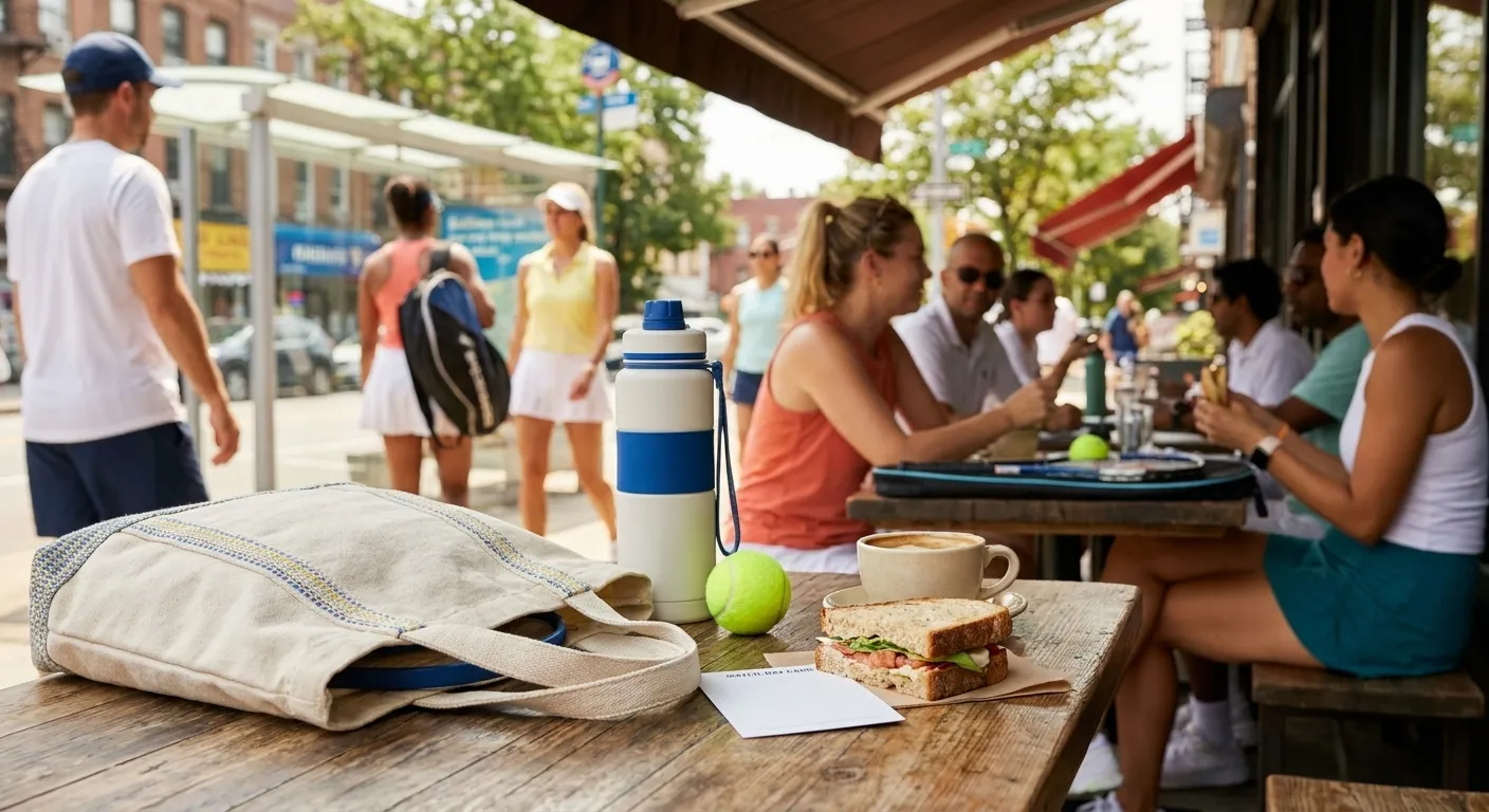 Bright Queens local-life detail for US Open 2026 Fan Week Ideas From Tennis Trends.