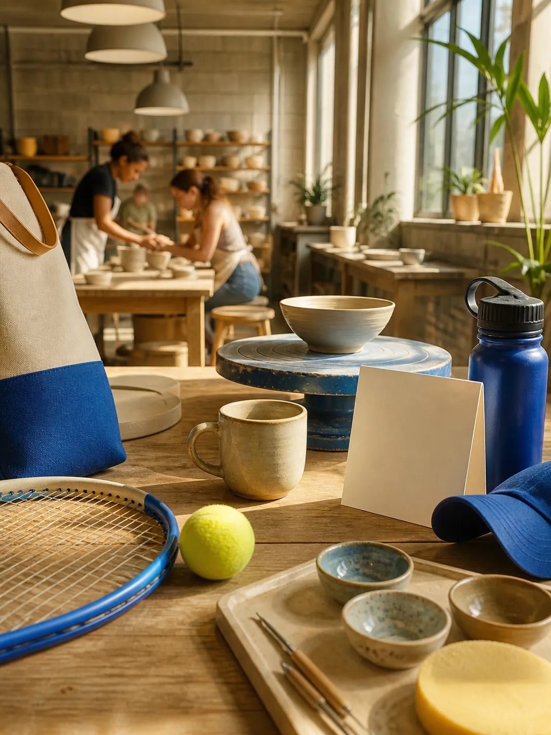 Bright New York local-life cover for Toluca Seattle Sounders Soccer Pottery Classes Near US Open.