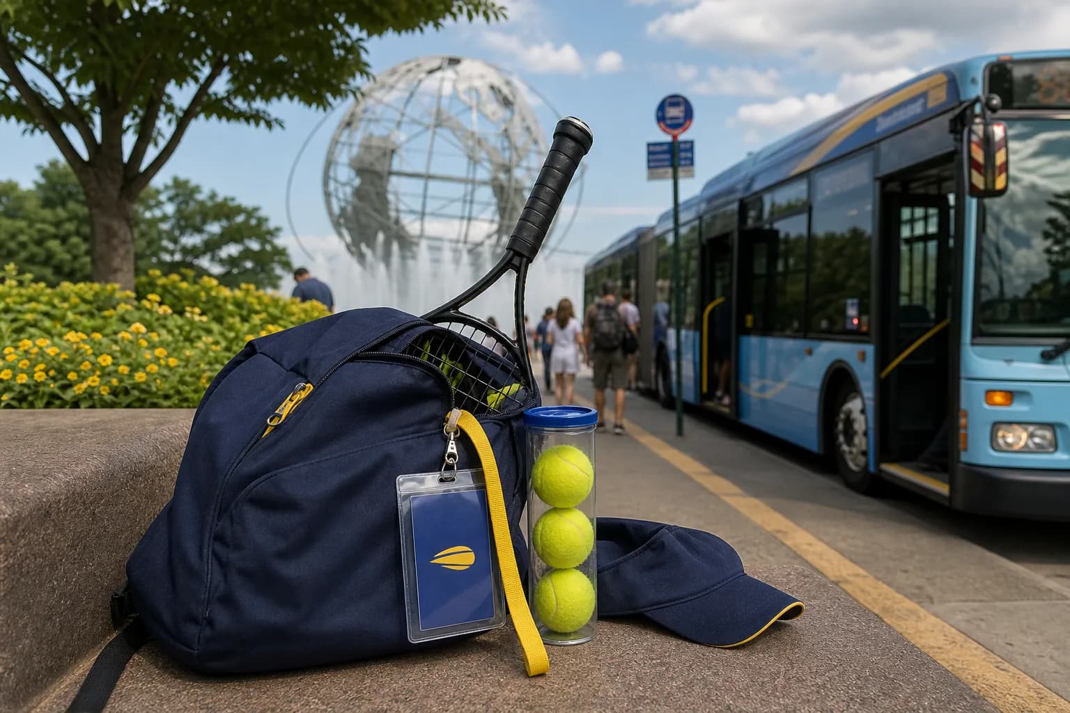 A bright Queens local-life scene connected to Southwest Seating Changes Flight Tips For US Open 2026.