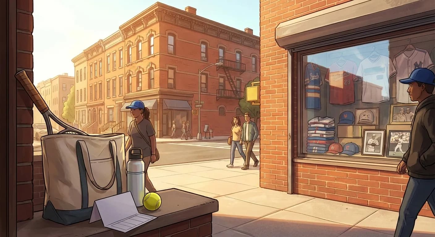 A bright Queens local-life scene connected to Adley Rutschman Jersey Shops: NYC Sports Memorabilia Near US Open.