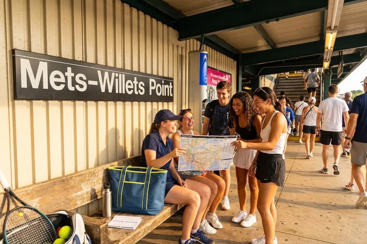 Bright New York local-life cover for Madison Beer Playlist Stops for US Open Night Rides.