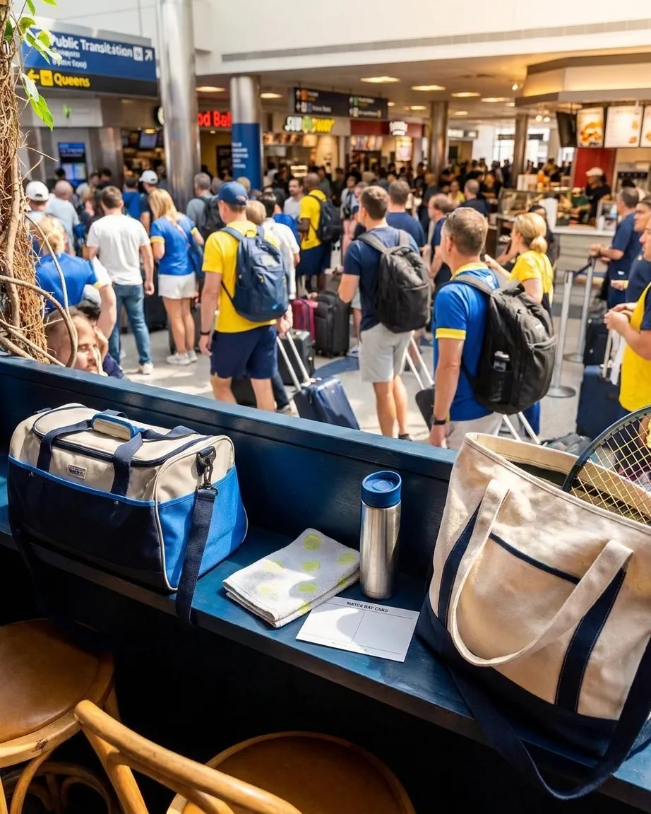 Bright Queens local-life detail for Miami Flight Alaska Airlines Route Before US Open 2026 Airport Backup.