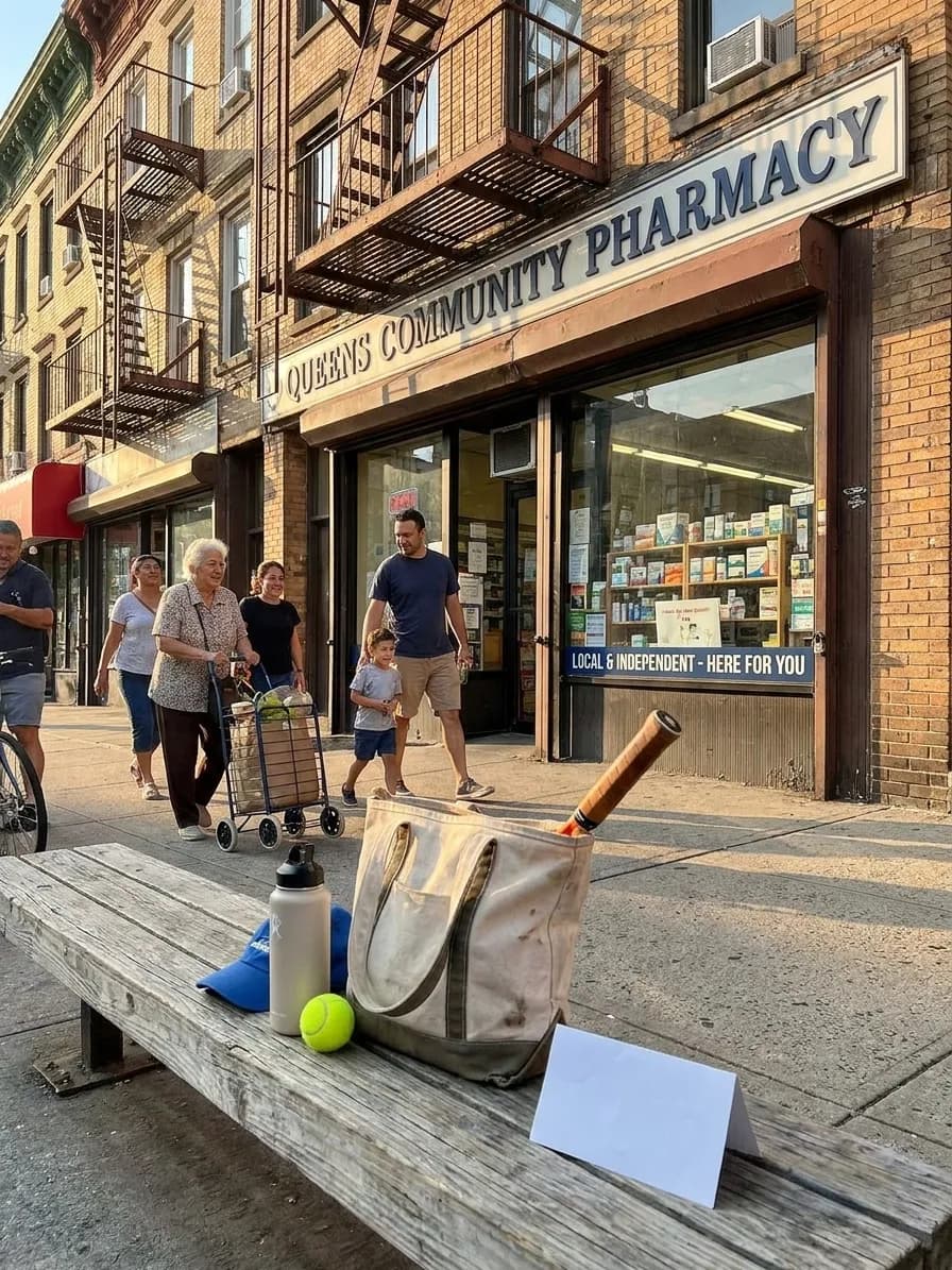 A bright Queens local-life scene connected to Walgreens 2026 Store Locations Closing: Alternative Queens Pharmacies Near Open.