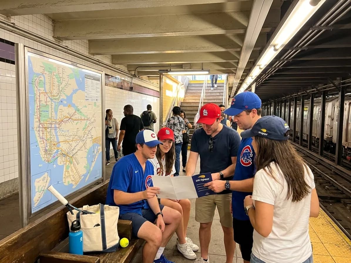 A bright Queens local-life scene connected to Cubs vs Cardinals Sports Bar Routes After US Open.