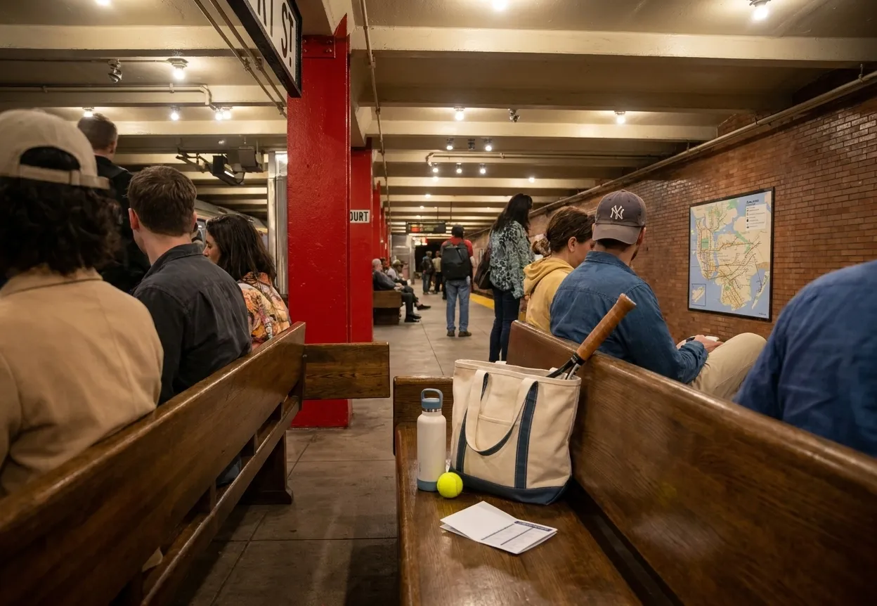 A bright Queens local-life scene connected to Cubs vs Cardinals Sports Bar Routes After US Open.