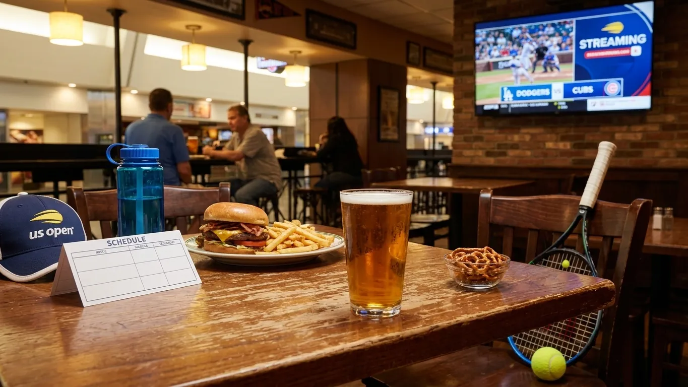 Bright New York local-life cover for Dodgers vs Cubs Streaming: Queens Pubs Broadcasting Games During Open.