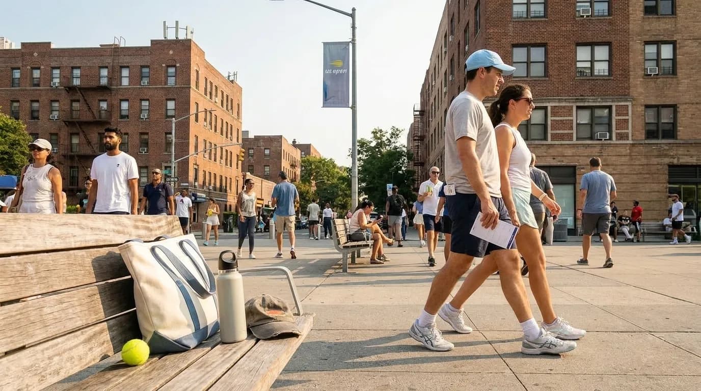 Bright New York local-life cover for MSFT Stock Budget Rules for US Open Weekends.
