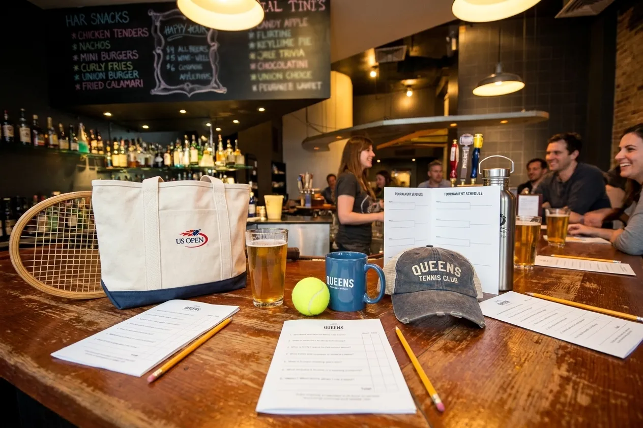 Bright New York local-life cover for How Old Is Tom Holland Trivia: Queens Pub Quiz Nights Open.