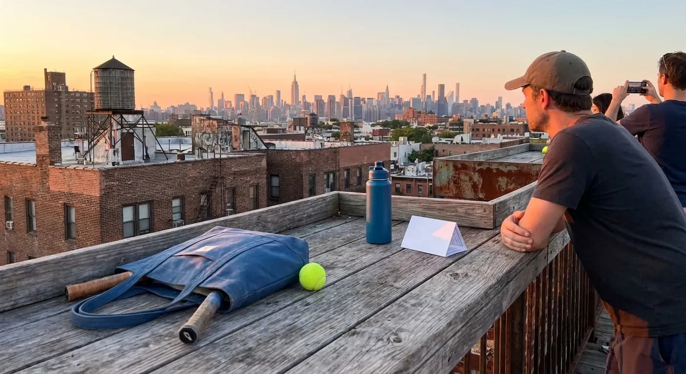 A bright Queens local-life scene connected to Tigres Real Salt Lake Observation Decks Near US Open.