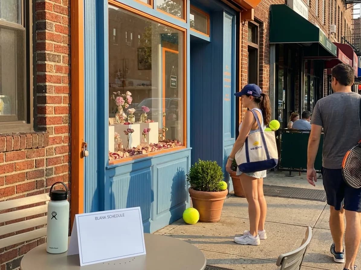 A bright Queens local-life scene connected to Ariana Grande Petal Fragrance: NYC Perfume Boutiques Near US Open.