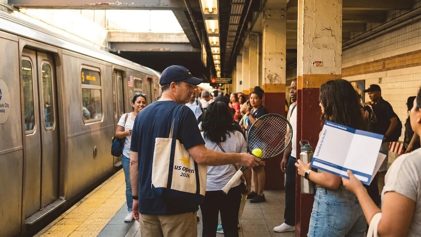 A bright Queens local-life scene connected to Jrue Holiday Defense Lessons for US Open Return Games.