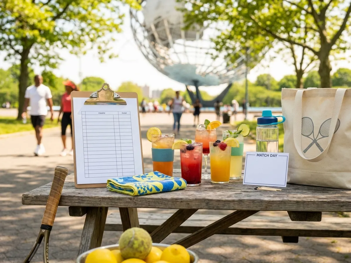 Bright Queens local-life detail for Posiciones De Club Tigres Checklist For US Open 2026 Mocktail Table.
