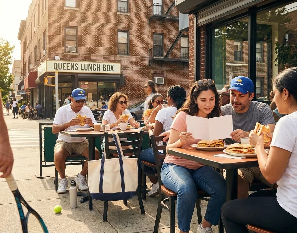 Bright New York local-life cover for Vita Vea Strength Meals Before Long US Open Days.
