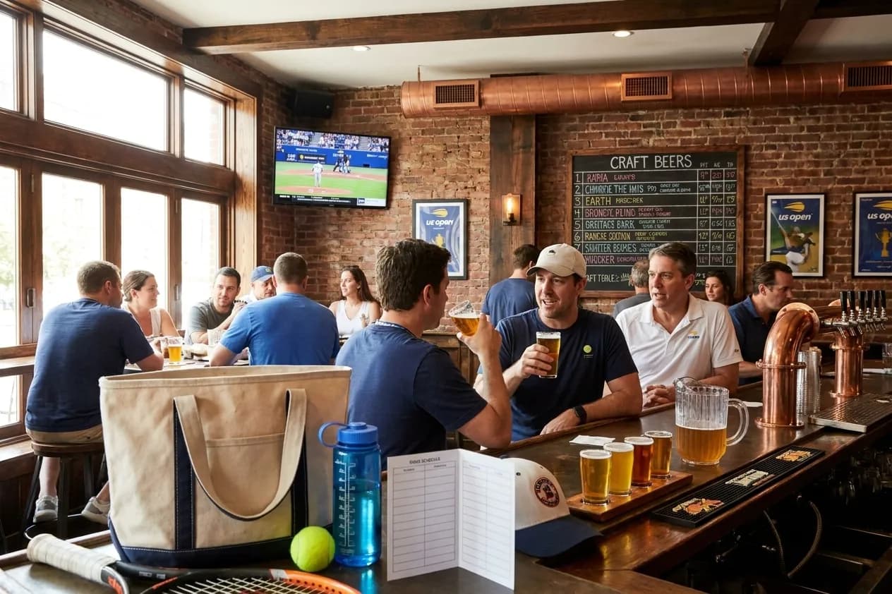 A bright Queens local-life scene connected to Pirates vs Brewers Game Day: NYC Craft Beer Bars Open Week.