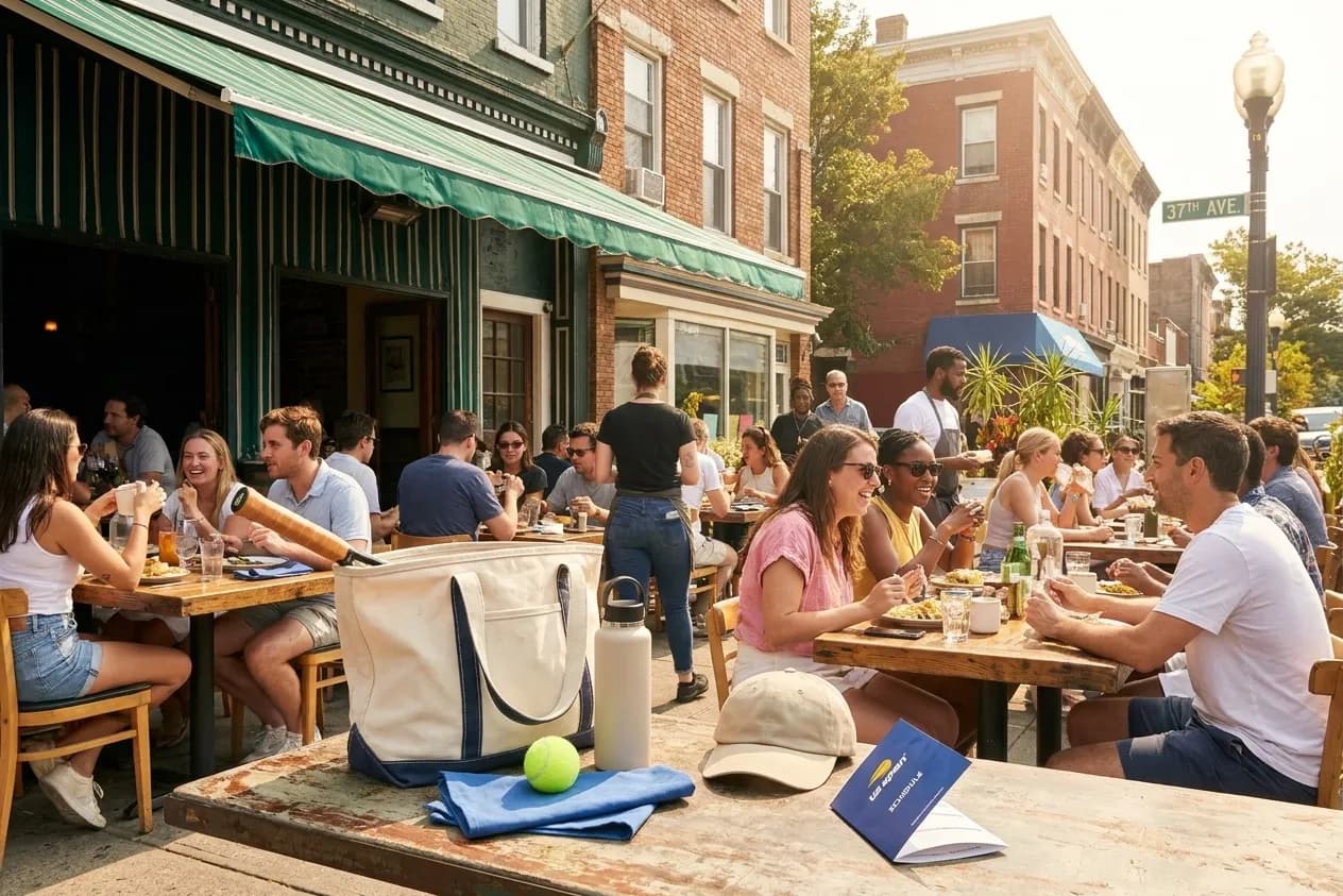 A bright Queens local-life scene connected to Heliot Ramos Giants Fans: NYC Baseball Brunch Spots During Open.
