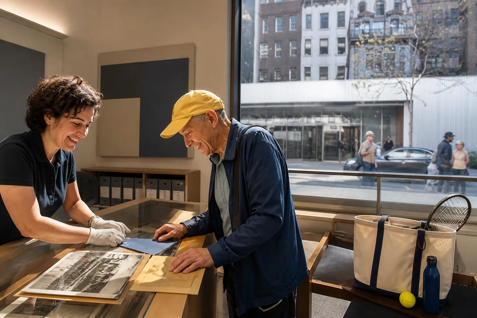 Bright New York local-life cover for Joe Felz Municipal History Archives Near Queens US Open.