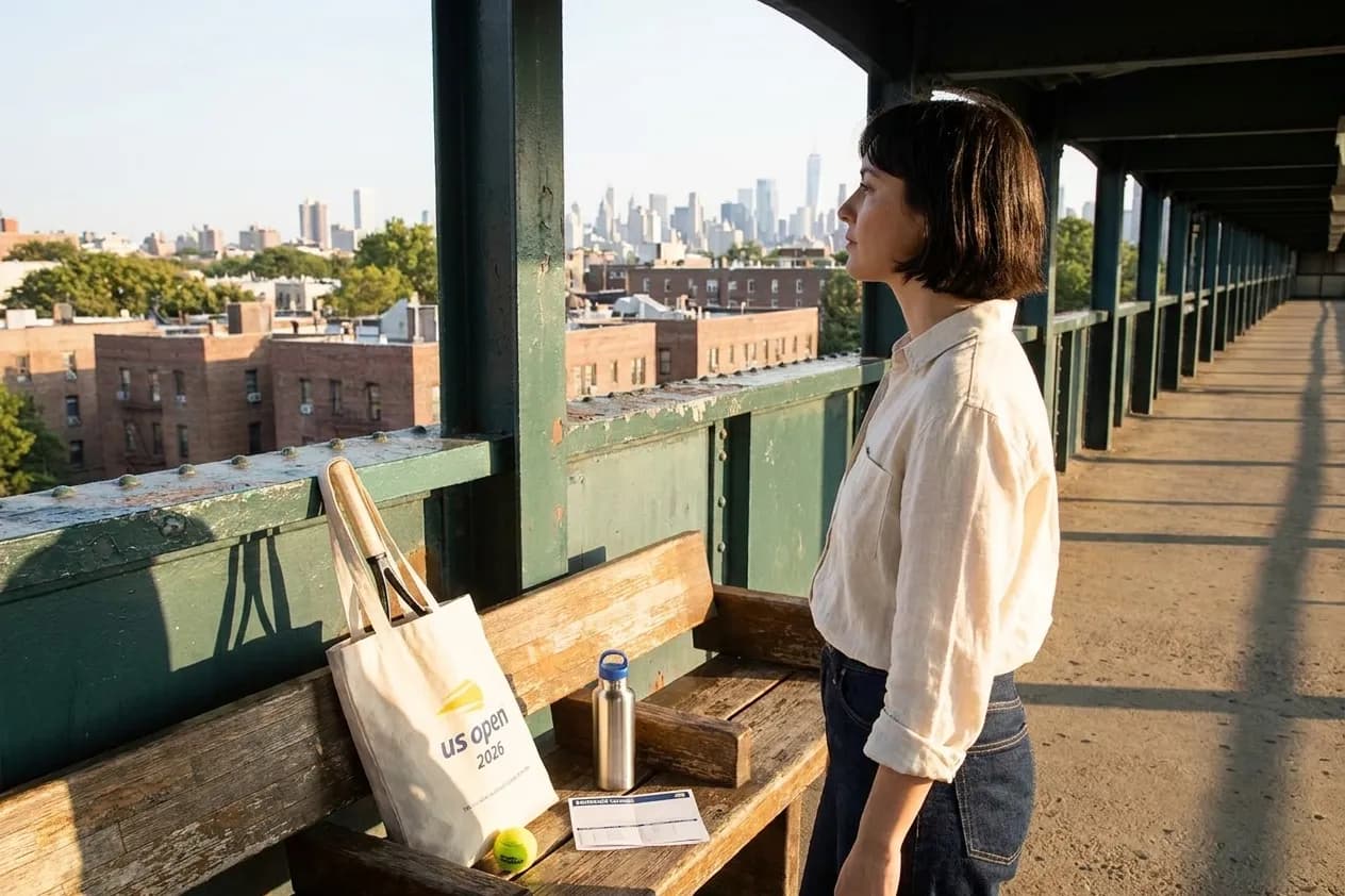 A bright Queens local-life scene connected to Natalie Portman Museum Pairings Before US Open Evenings.