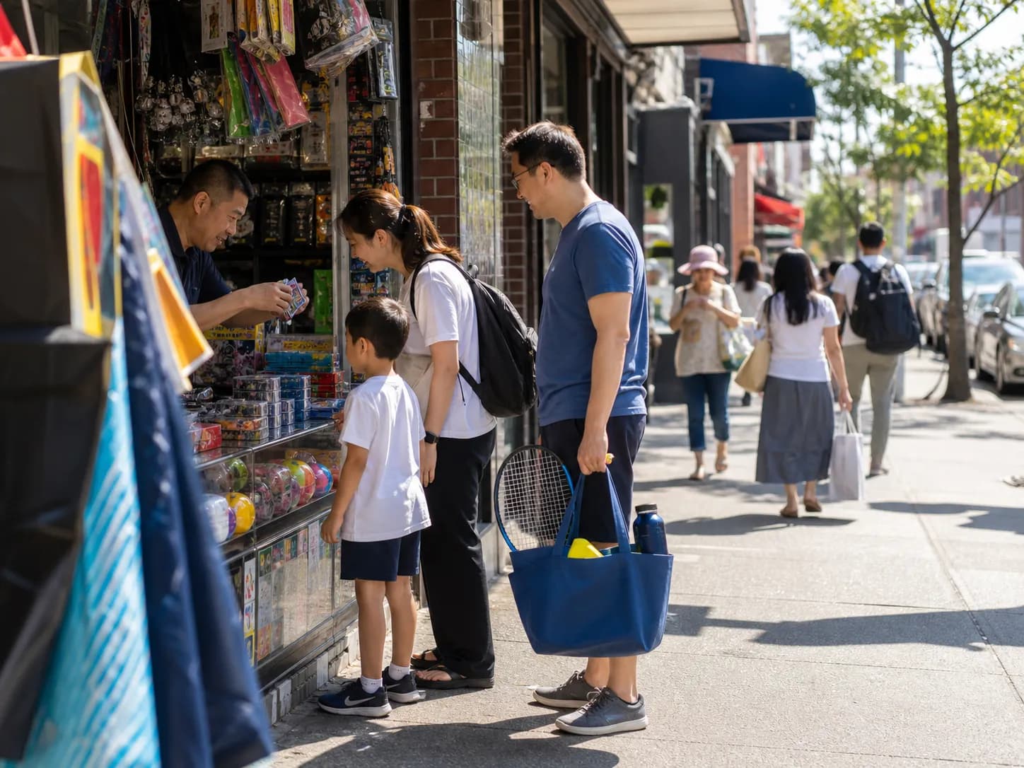 A bright Queens local-life scene connected to Wizards Beyond Waverly Place Magic Shops Near US Open.