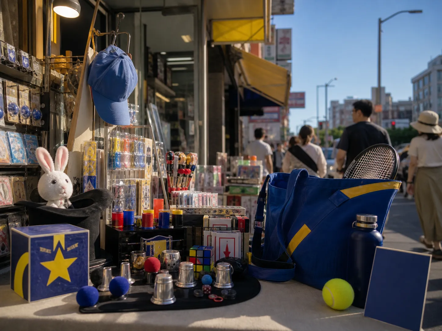 A bright Queens local-life scene connected to Wizards Beyond Waverly Place Magic Shops Near US Open.