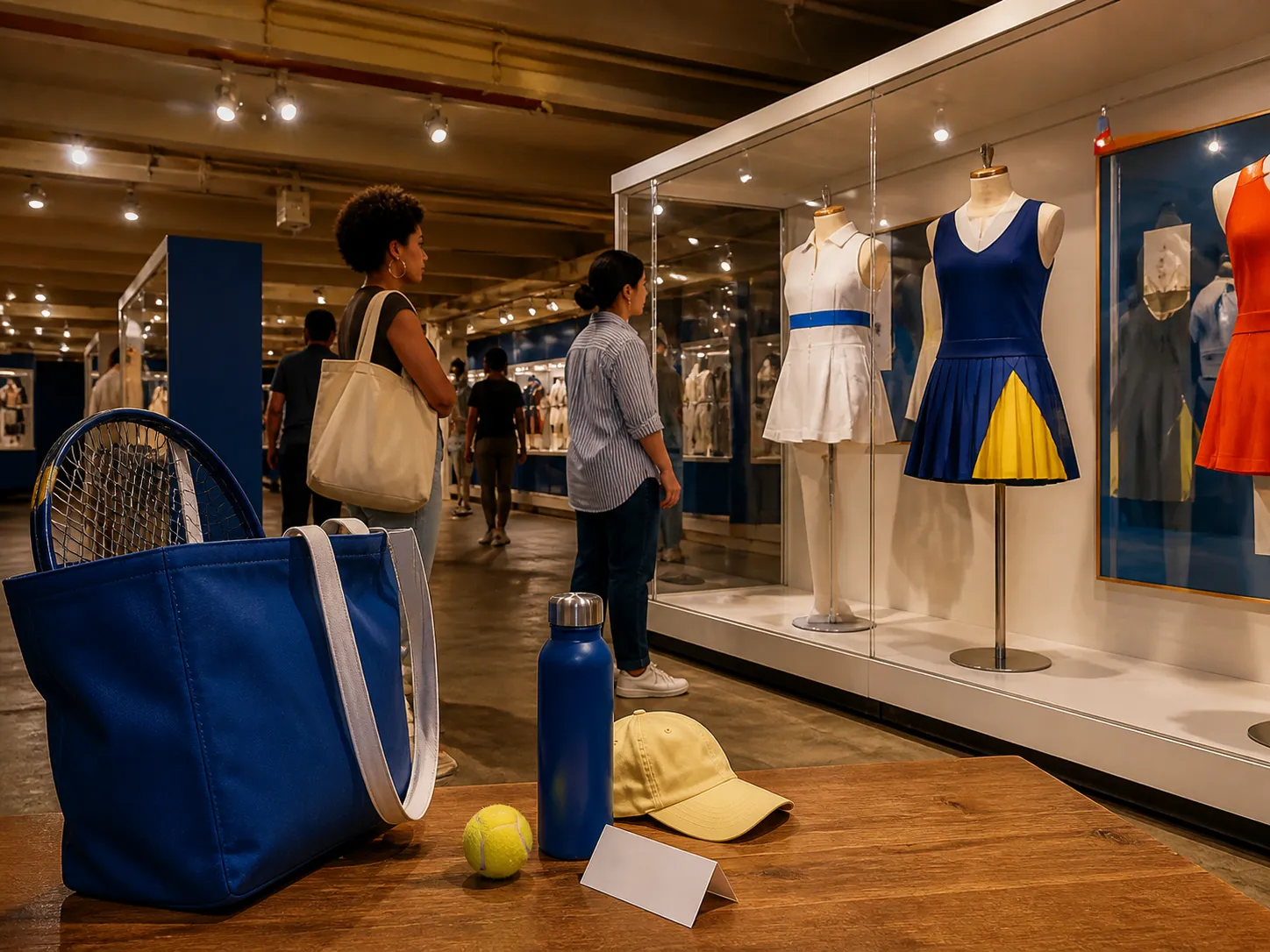 A bright Queens local-life scene connected to Juno Temple Costume Exhibits Near Queens 2026 US Open.
