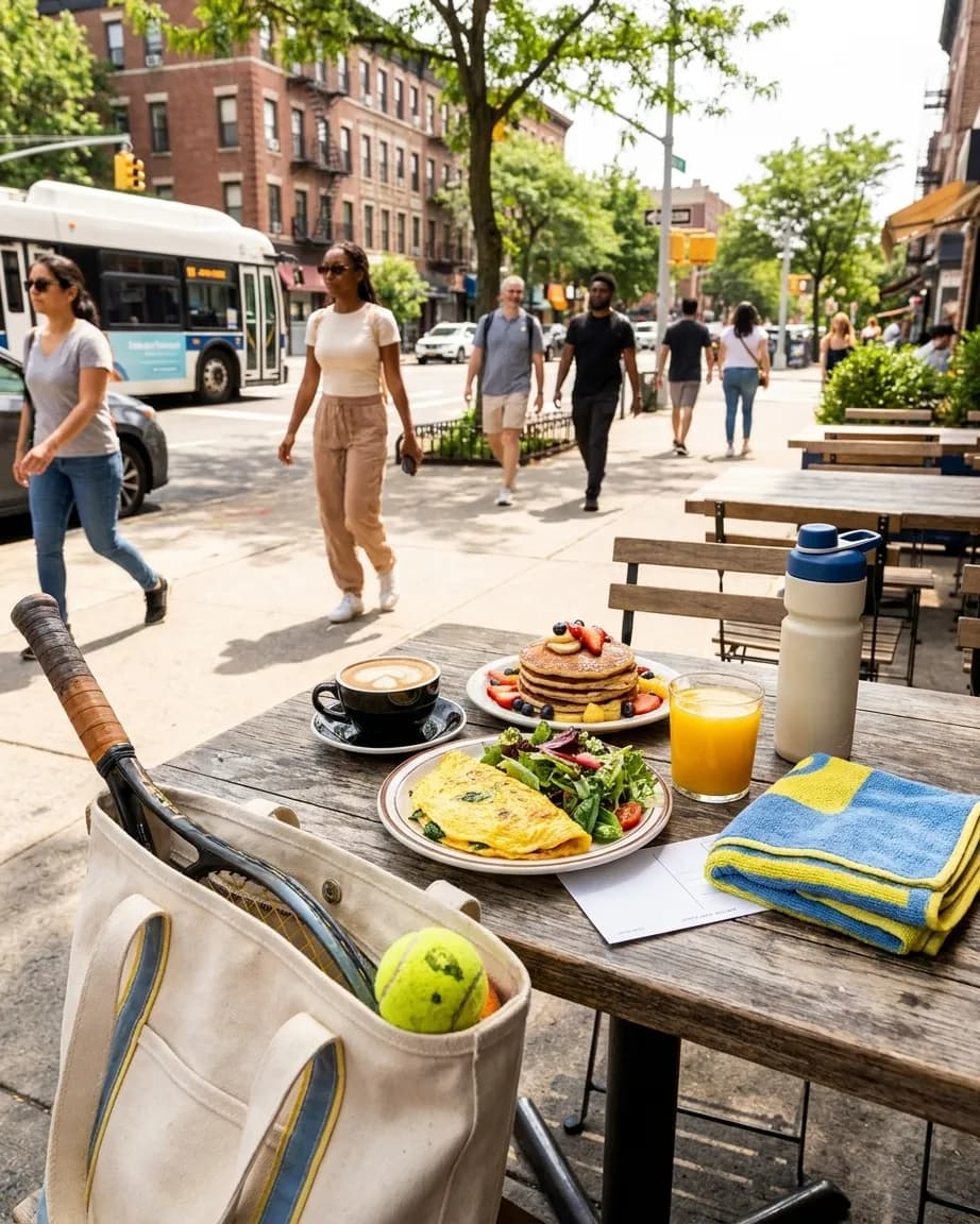 Bright Queens local-life detail for Mariners Yankees Checklist For US Open 2026 Transit Plan.